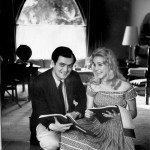 Stanley Kubrick und Sue Lyon (Publicity Still zum Film Lolita)